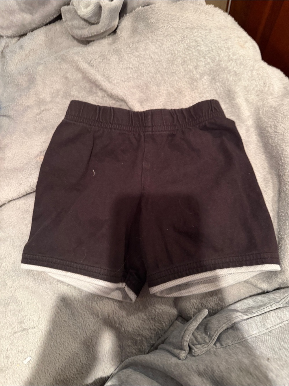 Garanimals Black Shorts with White Trim